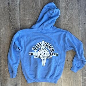 Gildan Blue Volleyball Club Hoodie 0406